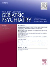 The American Journal of Geriatric Psychiatry