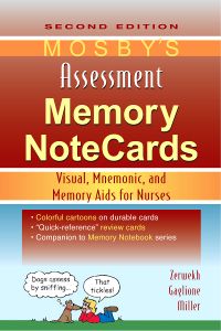 Mosby's Assessment Memory NoteCards