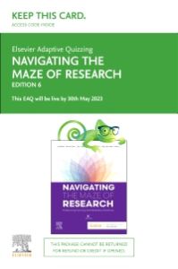 Elsevier Adaptive Quizzing for Navigating the Maze of Research - Access Card