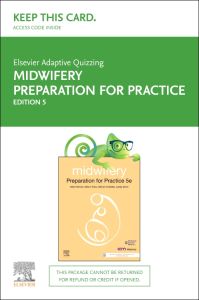Elsevier Adaptive Quizzing for Midwifery Preparation for Practice - Access Card