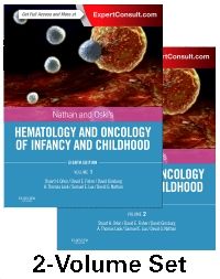 Nathan and Oski's Hematology and Oncology of Infancy and Childhood, 2-Volume Set